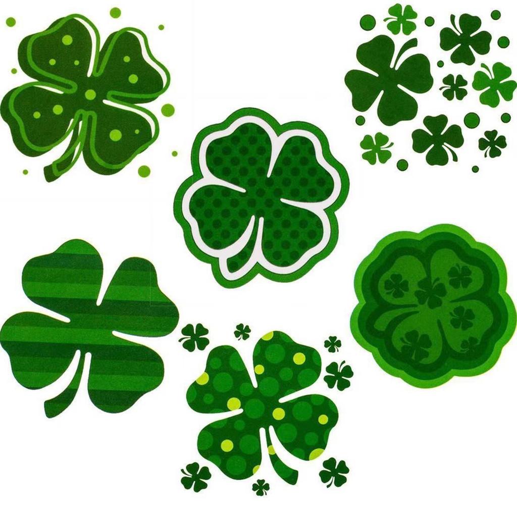 72PC Irish Stickers St. Patrick Small Sticker Set Irish Carnival Party Stickers