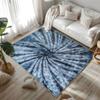 Nordic Tie Dye Area Rug для гостиной Modern Abstract Area Carpet Boho Area Rugs Красочный ковер Eclectic Спальня Decor Carpet