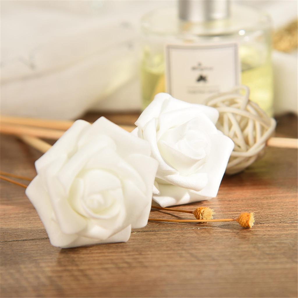  Oil Diffusers with Natural Sticks, Glass Bottle and Scented Oil 50ML