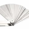 JUTOSU Thickness Gauge, 32-Piece Steel Feeler Gauge with Dual Marking, Metric & Imperial, 0.02-1mm Gap Measurement Tool