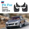 2007 2008 2009 2010 передние и задние 4 шт. для Porsche Cayenne, брызговики на крыльях, брызговики, автомобильные аксессуары es