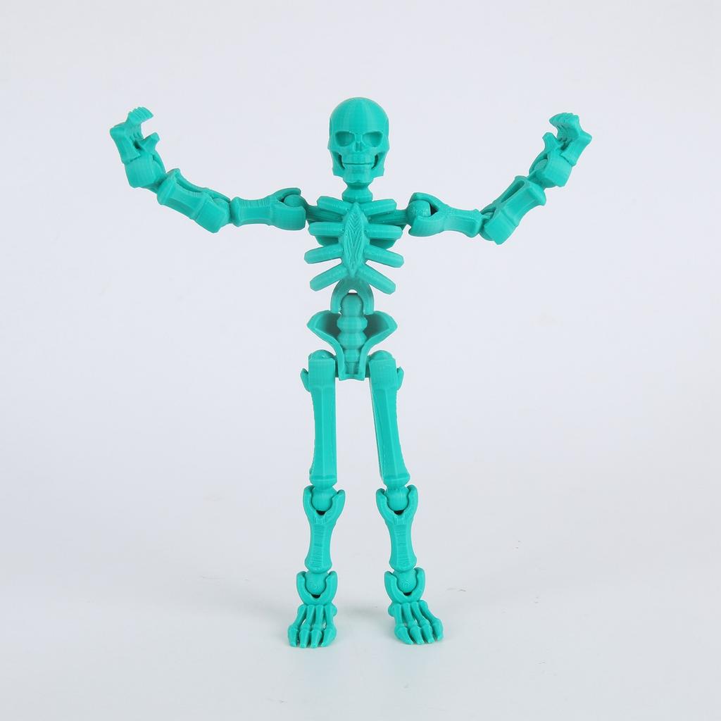 3D-печатный собранный скелет Хэллоуин супер непобедимый абстрактный креативный орнамент декоративные для взрослых и детей