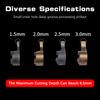 Small Grooving Cutter Bar Internal Holder MG-H12 H16 H20 Small Hole Deep Hole Comma Inserts MB-05R 07R 09R 11R Turning Tool CNC