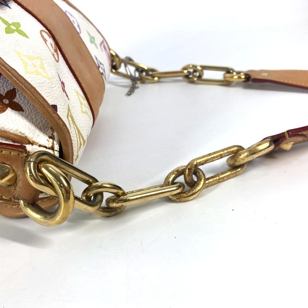 Louis Vuitton M40305 MonogramMulticolore Patty Ribbon Flap Handbag Shoulder Bag