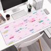 Custom Name Peppa Pig Theme Mouse Pad, Non Slip Rubber Base, Multifunctional Office & Home Decor, Perfect for Workspace Personalization.
