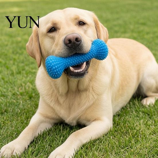 Pet Tooth Brushing Aid Dog Helper, Dental Prop Chewable Toy, Dual-Action Canine Oral Calculus Remover Care Tool for Cleaning Teeth,
