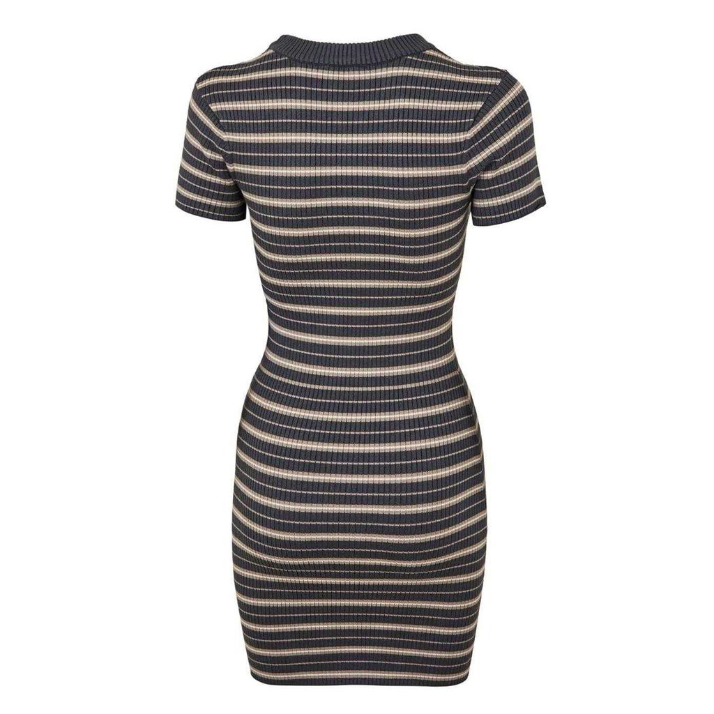 Jack Wills Womens/Ladies Striped Ribbed Bodycon Dress