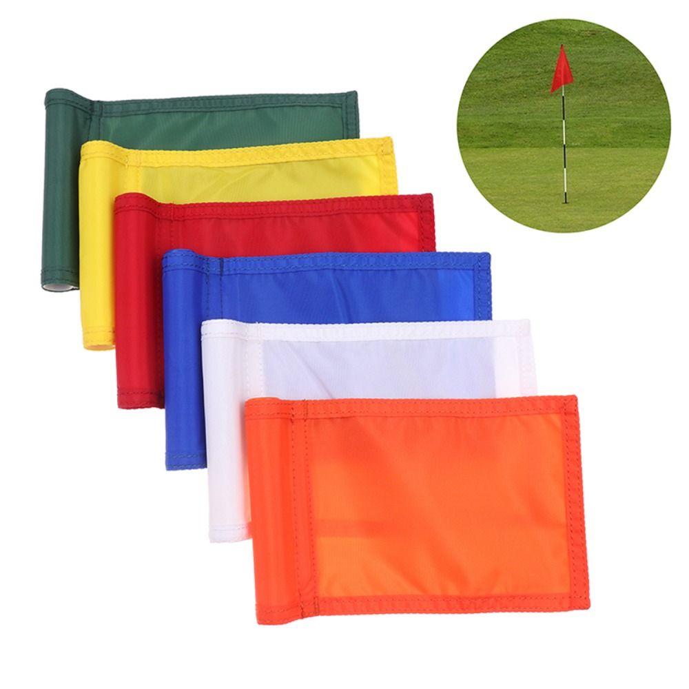 Steel Pole Golf Putting Green Flags Golf Training Putting Green Flagstick For Golfer