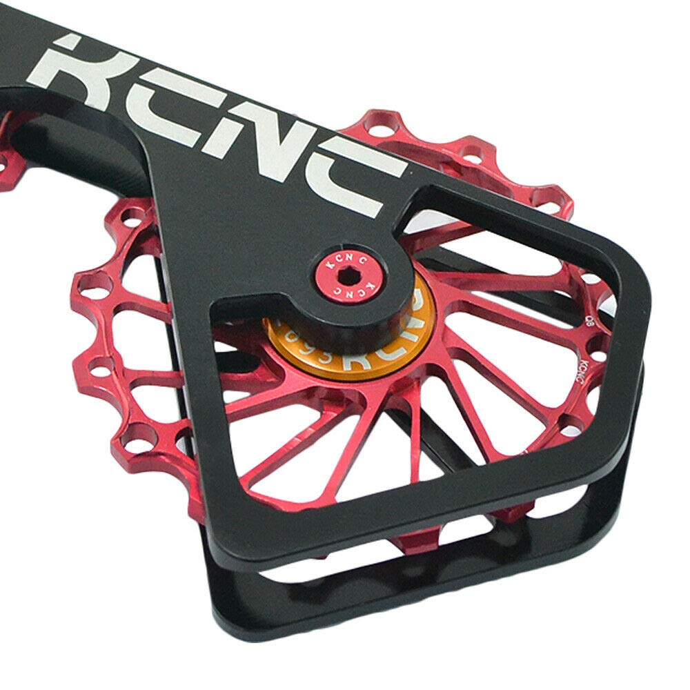 KCNC Большой ролик для шоссейного переключателя Shimano Ace SK2259 Ultegra/Dura 6700/6770/6800/6870/7900/7970/9000/9070, Красный, KOT32-R,