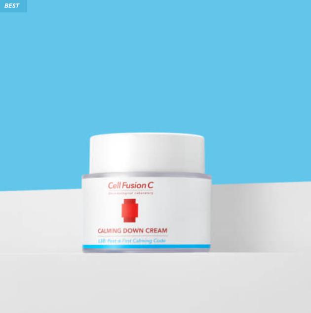 Cell Fusion C Успокаивающий крем 50 мл – Низкораздражающий, увлажняющий и успокаивающий