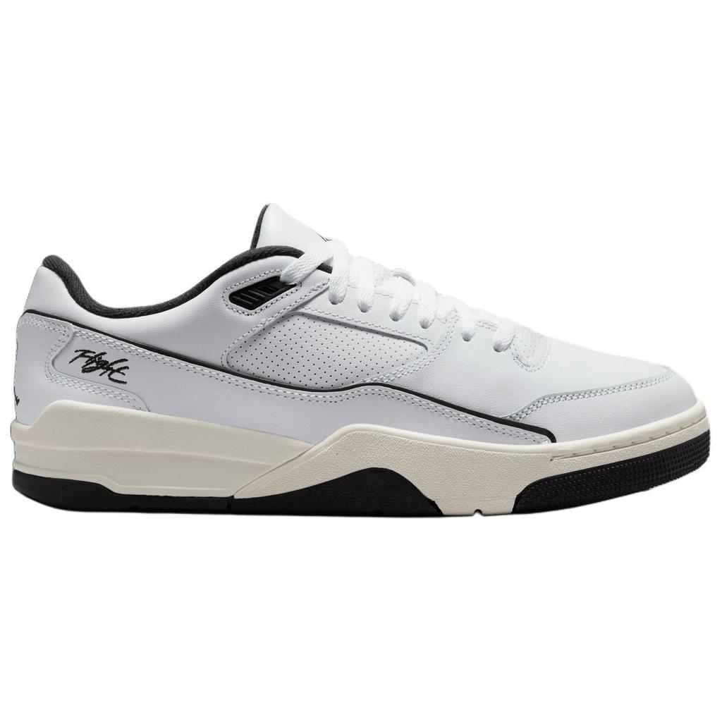 Air Jordan Flight Court White Black Unisex Sneakers Sail HF3255-100