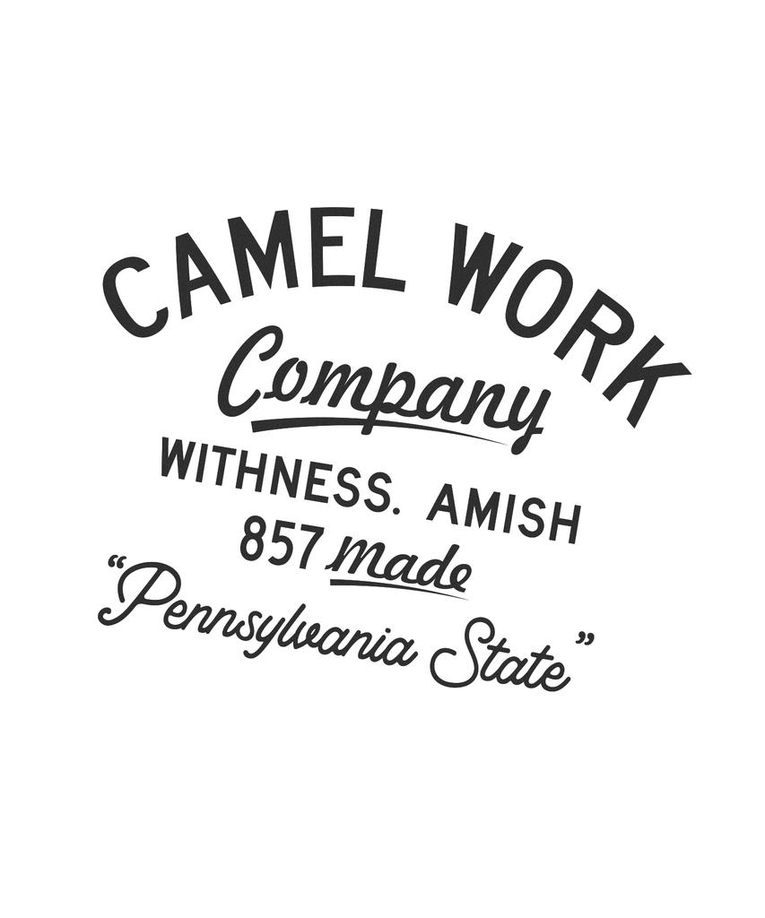 CAMEL WORK Свидетель А. Футболка с коротким рукавом (белый)