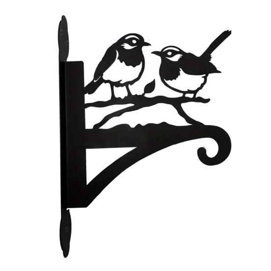 Металлический настенный крючок с покрытием, вешалка для растений, настенный крючок в виде силуэта животного, антикоррозийный кронштейн для подвешивания растений в помещении и на открытом воздухе, кормушки для птиц, фонари