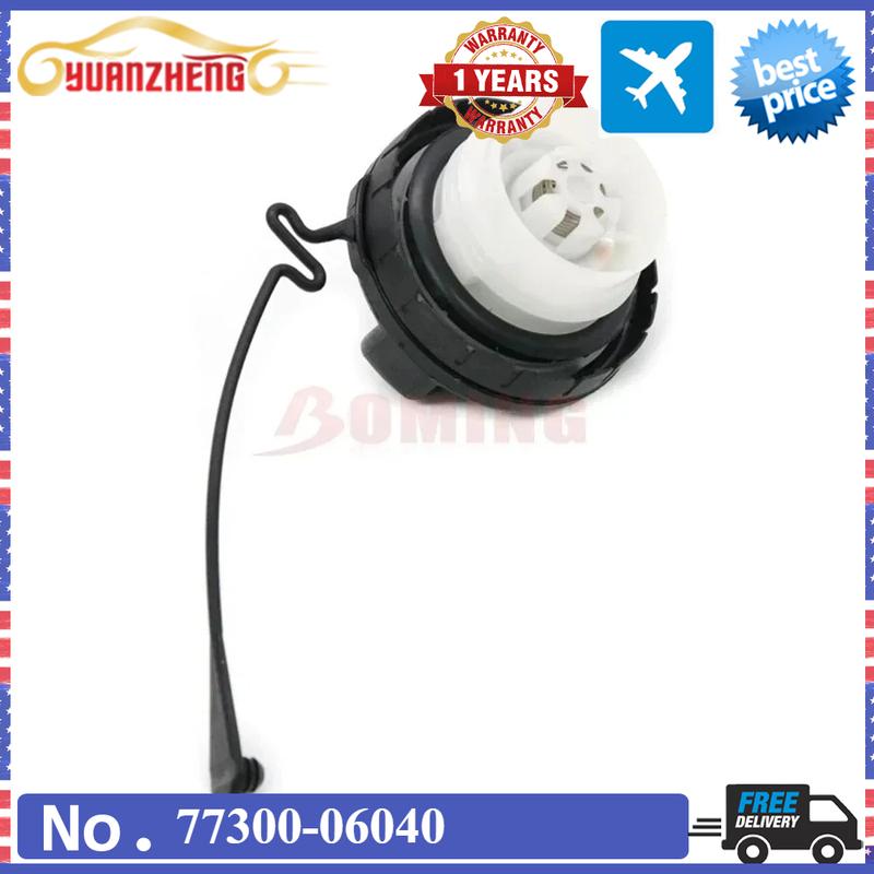Car Fuel Tank Gas Filler Cap Lid Tether Threaded 77300-06040 For Toyota 4Runner Camry Corolla Highlander For Lexus ES350 GS350