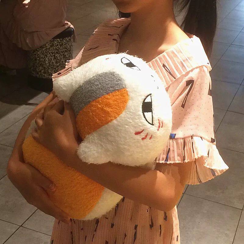 Cute Natsume Yuujinchou Nyanko Sensei Plush High quality Cat Anime Doll Toy Xmas Christmas Gift