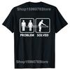 Novelty Petanque Problem Solved T Shirts Graphic Streetwear Short Sleeve Birthday Gifts Summer Style Tshirt Mens Clothing
