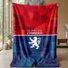 Lyon FC Soft Flannel Fleece Blanket Lightweight Cozy Warm Throw Blanket For Sofa Bed Home Decor