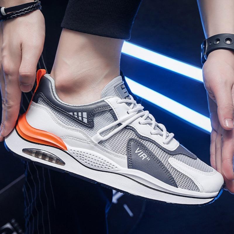 Fashion Men Shoes Spring Summer Light Breathable Thickness Sneakers Sale Old Dad Shoe Student No Slip Damping Tenis Trainers