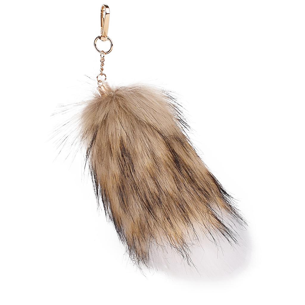 Модный брелок с имитацией лисьего волоса, хвоста, сумки, кулона, ювелирных изделий, плюшевых комиксов, шоу, реквизита для выступлений COS, фабрики