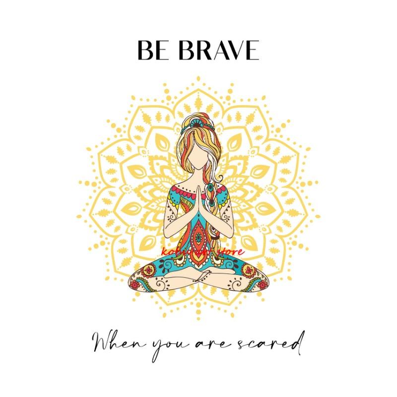 Семь чакр Йога Медитация Рейки Постер Позитивные Вдохновляющие Цитаты Печать на Холсте Настенное Искусство Картина Студия Йоги Домашний Декор