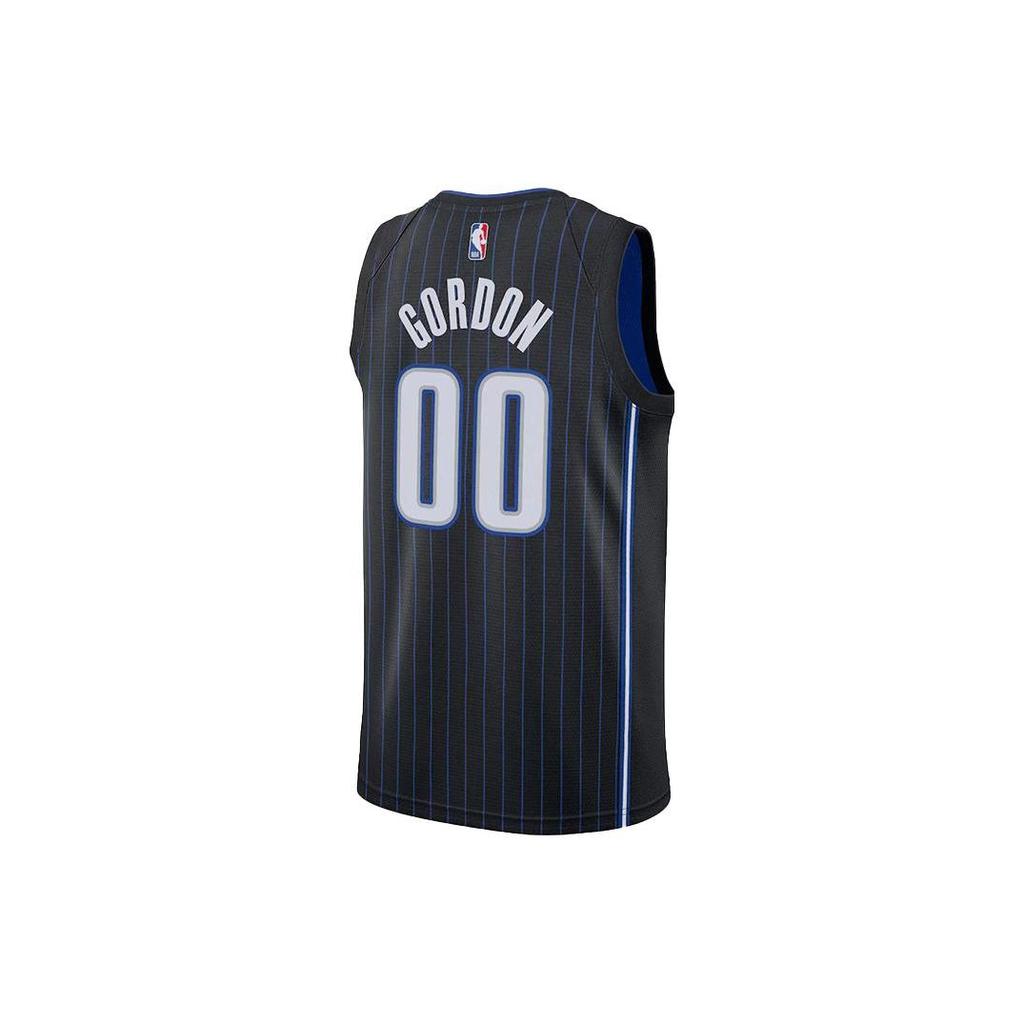 Nike Orlando Magic Aaron Gordon Number 00 Team Edition Swingman Jersey Мужской баскетбольный жилет Синий Черный AV4963-011