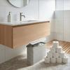 With Lid Toilet Paper Holder Stripe Printed Bathroom Tissue Box Laundry Basket  Bathroom