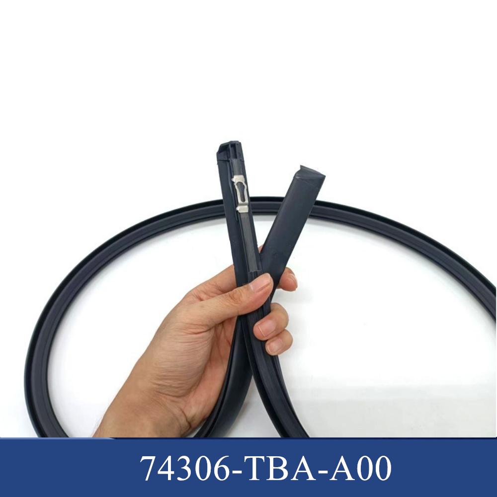 1 шт. Передняя правая накладка молдинга крыши черная 74306-TBA-A00 для Honda Civic 2016-2021 гг.
