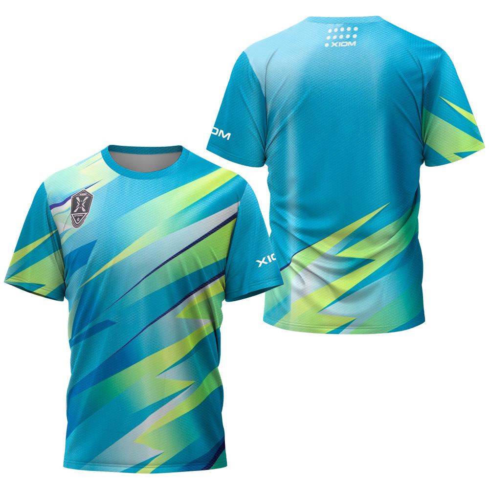 Men's Table Tennis T-Shirt Men Summer Tennis Badminton T-Shirt Top Table Tennis Club Quick Dry Short Sleeved