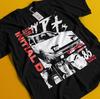 Initial D T-Shirt Takumi Fujiwara Shirt Anime Tshirt Bunta Tee Natsuki Keisuke
