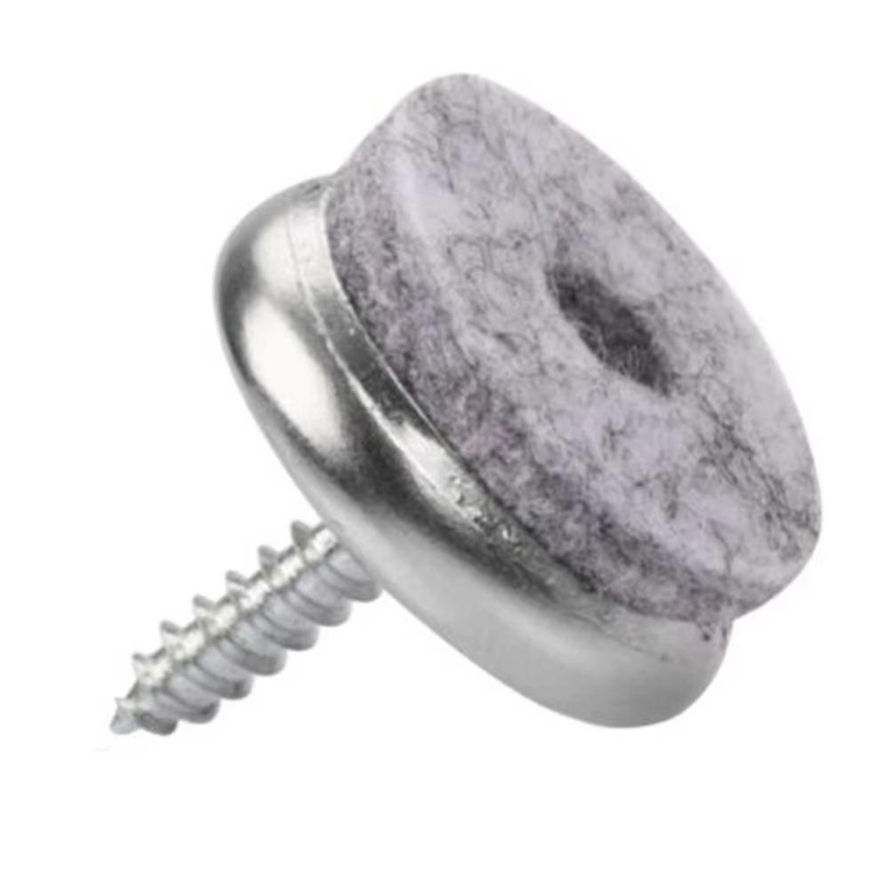 10pcs/set Metal Anti-slip Mat Round Shape Floor Protectors Feet Legs Pads Household Chair Fittings