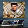 Elvis Custom Your Name Wall Decor Tapestry Art For Pet Memorial Birthday Wedding Party Backdrop Family Gift