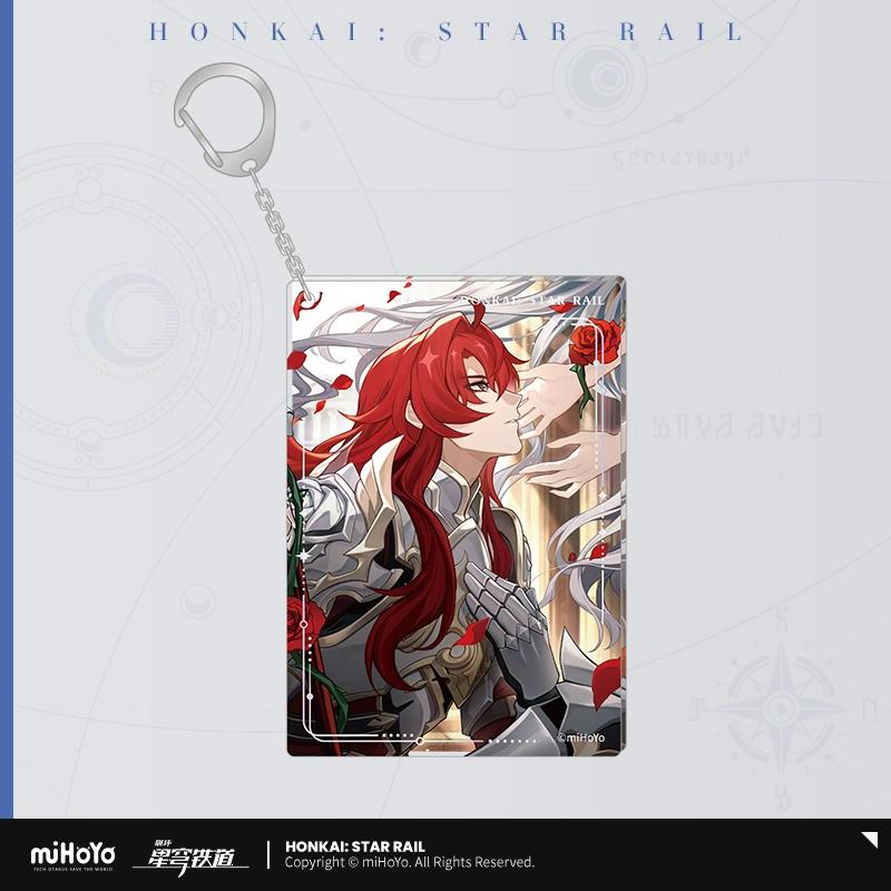 Sunsyea Honkai Star Rail Официальный мерч miHoYo Оригинальная аутентичная серия световых конусов Акриловый брелок Сандей Дань Хэн