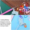 50-350pcs Mini Knitting Crochet Locking Plastic Safety Pins Knitting Markers Clothing Accessories for DIY