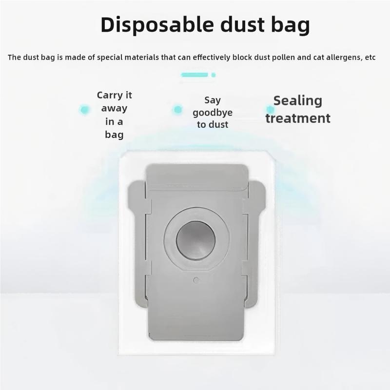 Мешки для пыли для iRobot Roomba i3 i4 i5 i5+ i7 i7+ E5 E6 E7 i3+ i4+ i6+ i8+ j6+ S9+ j7+ j8+ j9+ Аксессуары Сменные мешки для пыли