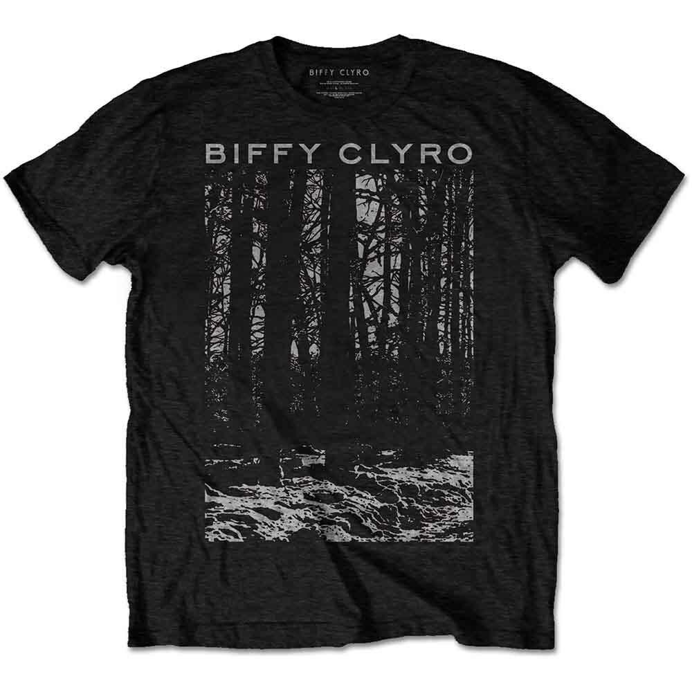 Biffy Clyro Tree Unisex T-Shirt (Large) Black