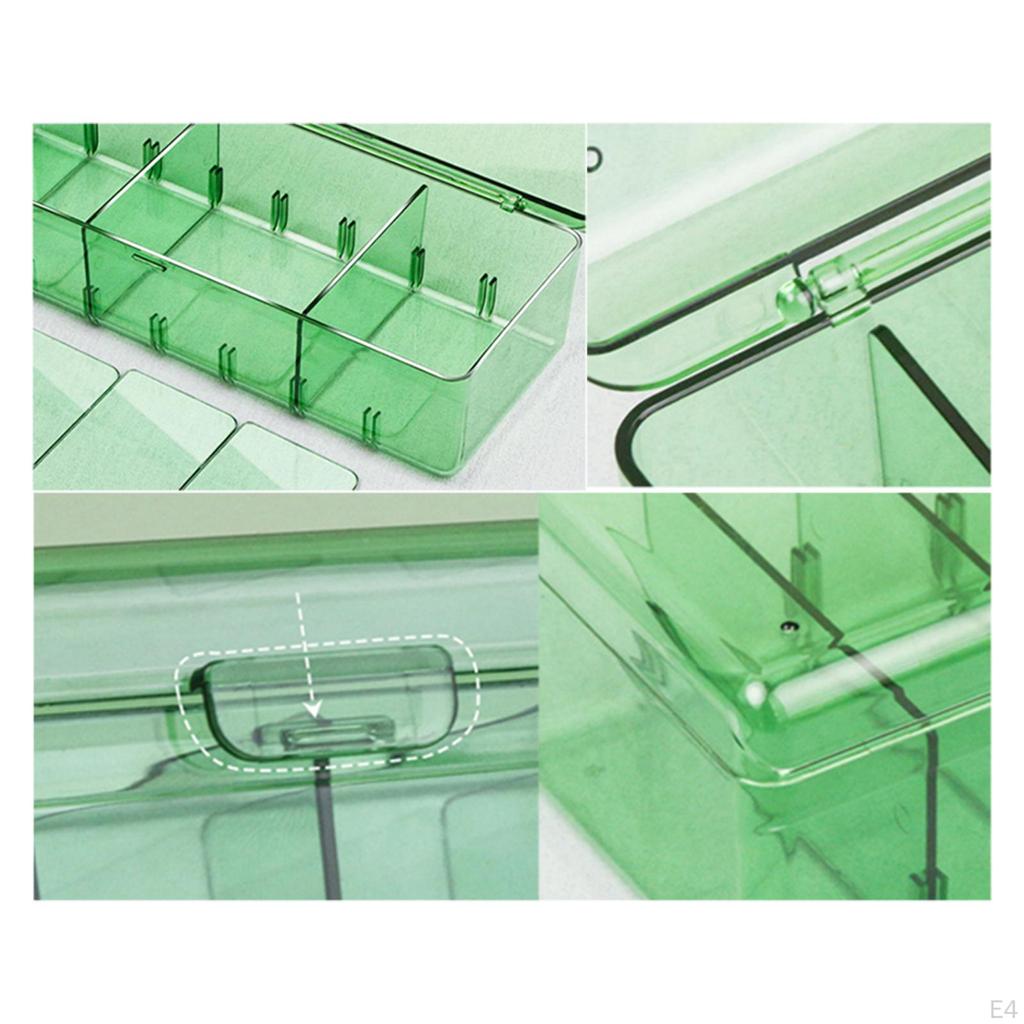 Коробка для колоды карт, акриловый прочный контейнер для хранения, органайзер для игральных костей, чехлы-держатели для спортивных карт