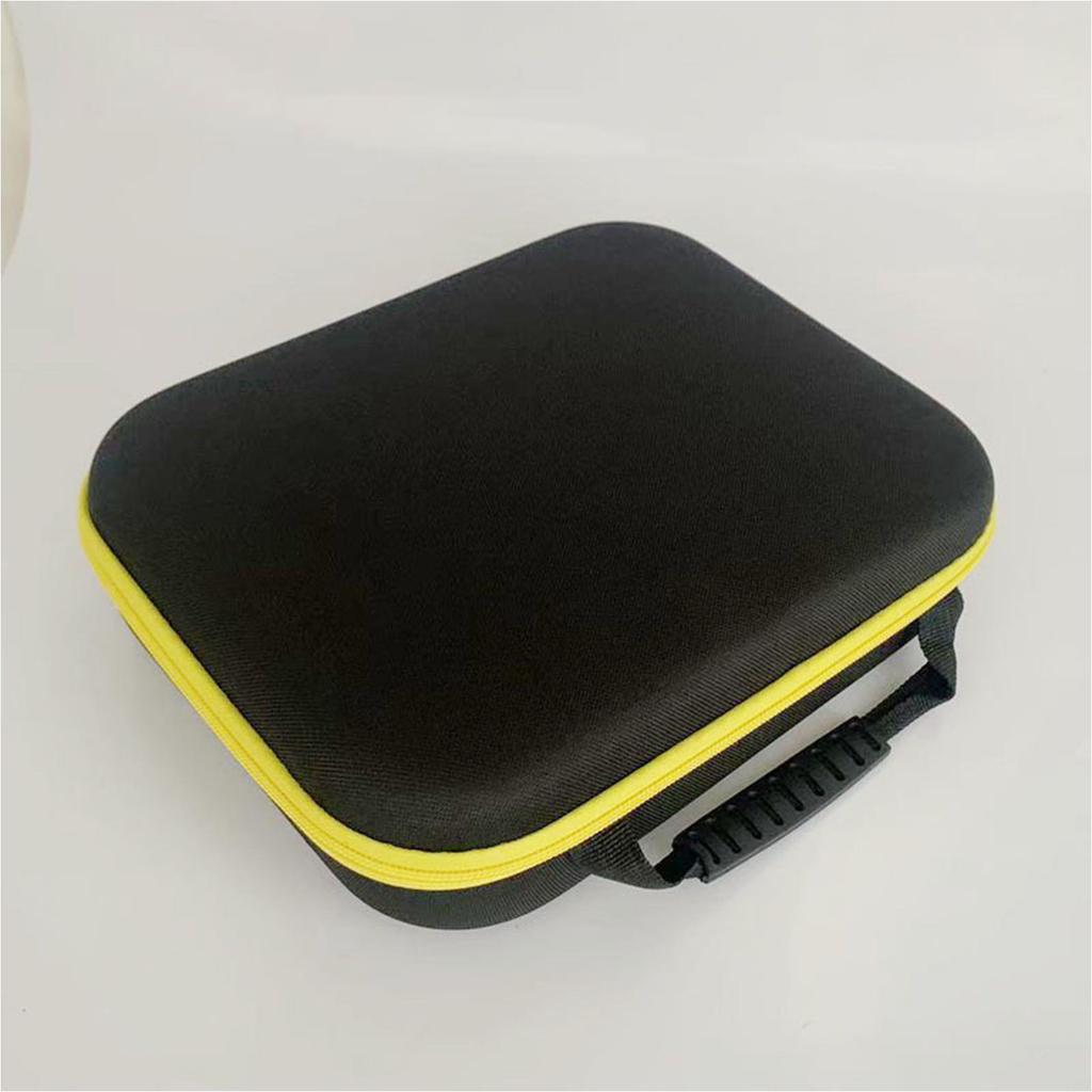 Carrying Case for Drills, Hard-shell Tool Box, Versatile Organizer with Zipper And Handle