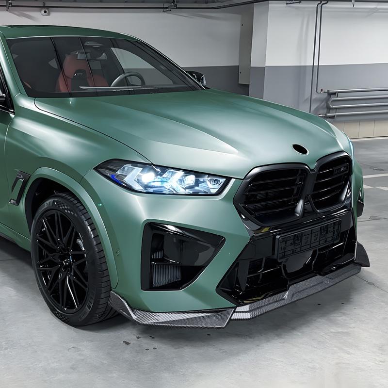 Комплект переднего спойлера-губы для BMW X5M F95/X6M F96 LCI 2024+