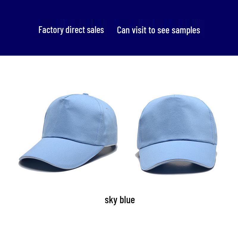 Хлопковая бейсболка с логотипом на заказ - Солнцезащитная шляпа и волонтерская кепка