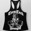 YoungLA Men's American-Style Sleeveless Fitness Vest - Cotton Running Waistcoat