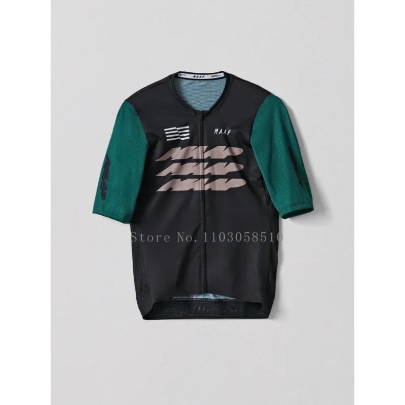 Mens Lightweight Cycling Jersey Short Sleeve Breathable MTB Road Bike Shirt Loose Fit Linen Blend