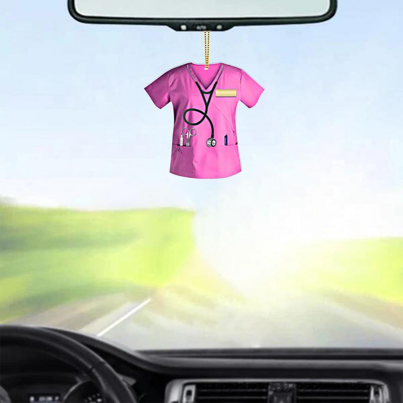 Подвеска для заднего вида автомобиля, отражатель заднего вида автомобиля, украшение для подвески с прозрачной печатью, украшение для интерьера автомобиля, брелки для рюкзака