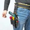 Quick Detach Rotating Waist Tool Pouches For Power Screwdrivers Practical Electrician Utility Bag Compact Carry Design