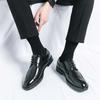 Мужские туфли-броги Дизайнерская кожа Bullock Fashion Свадебная итальянская обувь для офиса и вечеринки Брендовая обувь класса люкс Мужские лоферы Мужская обувь