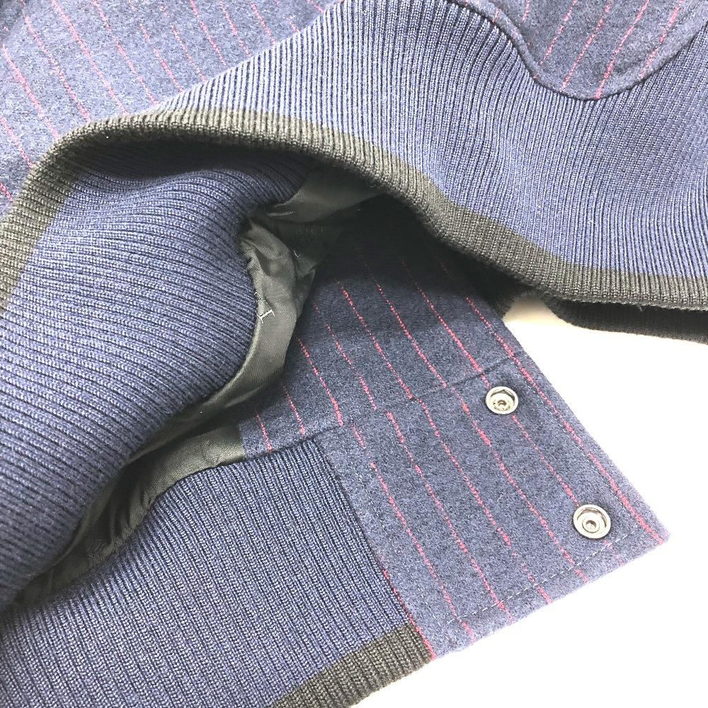 Dior 213J431A0738 atelier street style Blouson Jacket wool / cotton Navy
