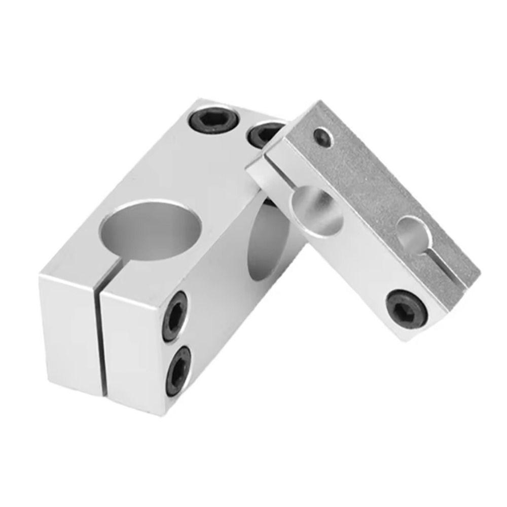 1Pcs Vertical Fixed Diameter Pillar Fixing Clamp Aluminum Alloy Fastening Cross Clip