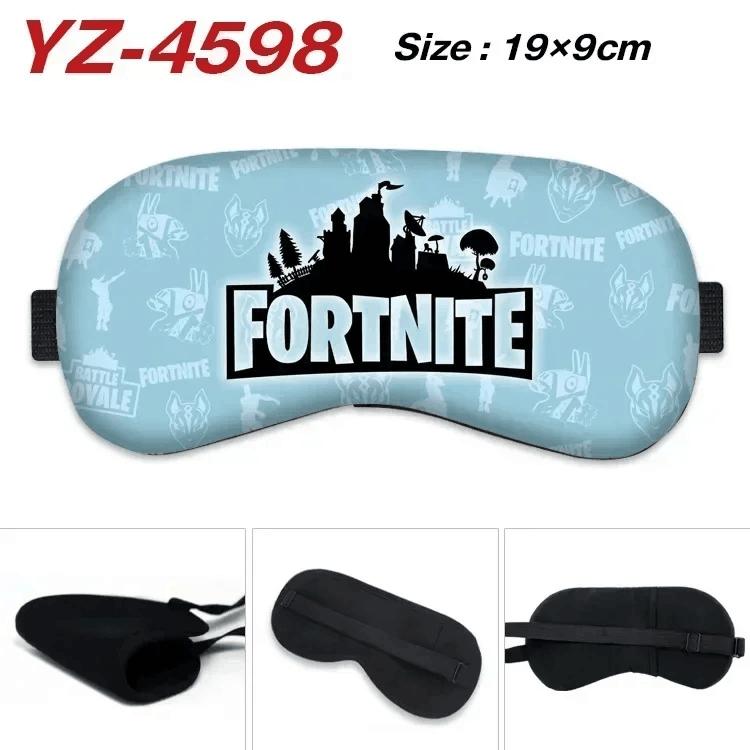 Маска для глаз Fortnite Дышащая Защита для глаз Мультяшный рисунок Затеняющая Повязка на глаза Шторка для сна Подарки