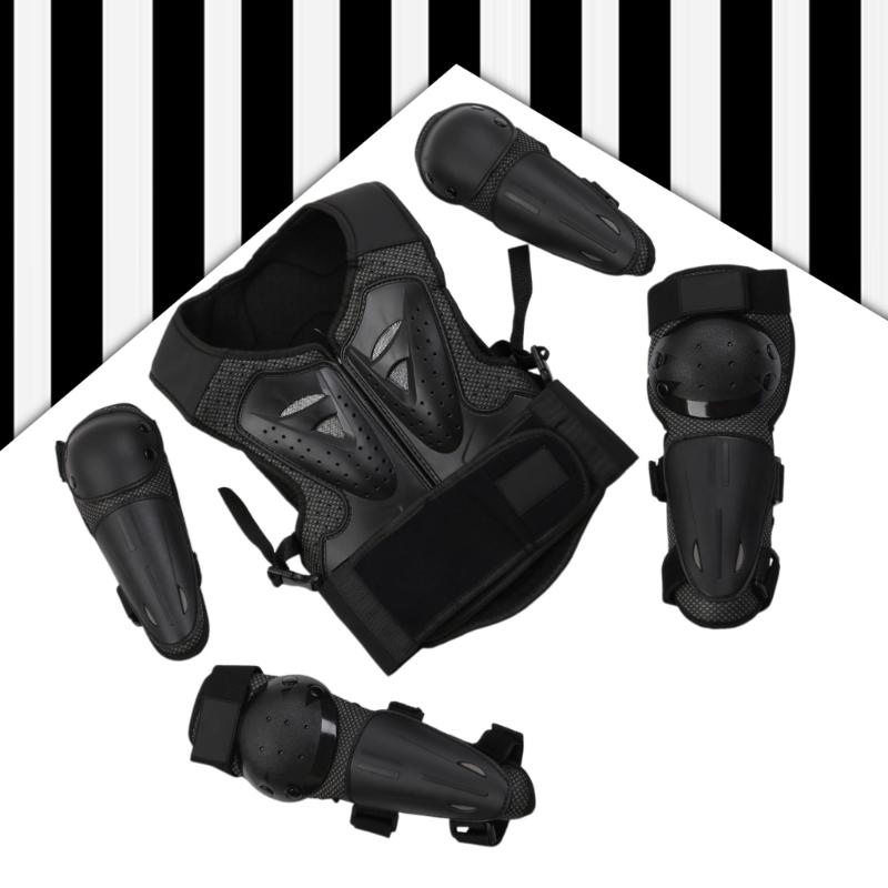 Защитная детская мотоциклетная броня Велосипедная спортивная повязка-защита Жилет для MTB Велосипеда