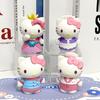 Мультяшные Аниме Фигурки Sanrio Hello Kitty Периферийная Модель Фигурка Действия Игрушки Одевалка Дневник Настольное Украшение Игрушка Подарок