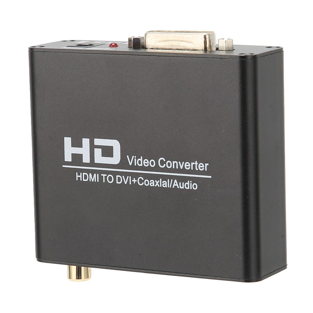 Мультимедийный интерфейс HD в DVI-преобразователь цифрового коаксиального аналогового стереовыхода
